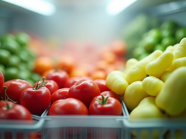 Fresh produce and dairy food transport